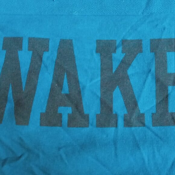 PINK Victoria's Secret Other - Vintage Cute RARE Victoria's Secret PINK Hipster Turquoise Blue WAKE UP Panties